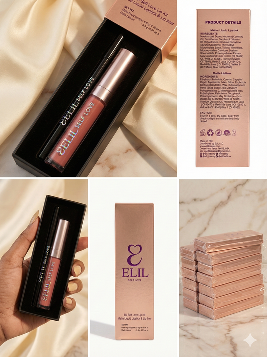 ELIL Lip Kit Matte Liquid Lipstick & Lip Liner