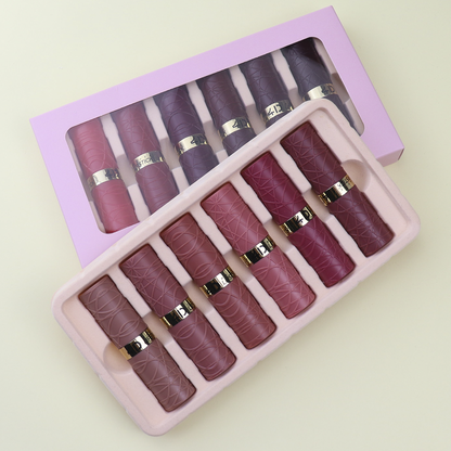 ELIL 6 Piece Matte lipstick set